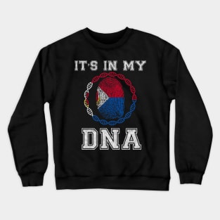 Sint Maarten  It's In My DNA - Gift for St Sint Maartener From Sint Maarten Crewneck Sweatshirt